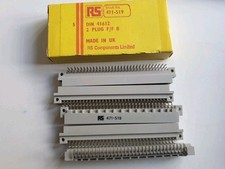 JOBLOT 5 x RS 471-519 64 Way, 2 Row, Right Angle DIN 41612 Connector (MK-510)