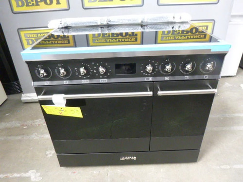 Smeg range cooker black - range,