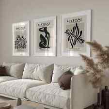 Set of 3 Matisse Grey And