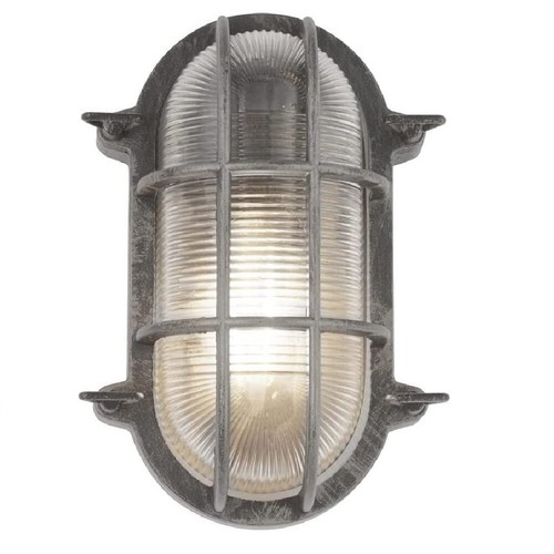 Antique black silver ribbed - antique,