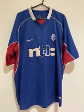 Rangers 2001/02 Home Shirt