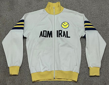 LEEDS UNITED FOOTBALL CLUB : Score Draw Retro 1978- 1979 Admiral Track Top - M