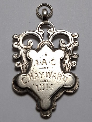 Antique sterling silver fob - sterling,
