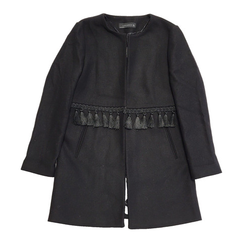 Zara women black tassel - women,