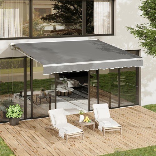 Retractable patio awning - awning, 8.2'