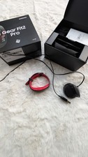 Samsung Gear Fit2 Pro Fitness Smartwatch red/black - excellent condition