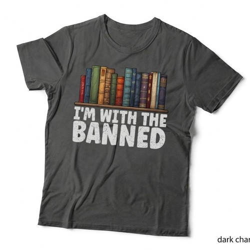 With the banned - banned, books