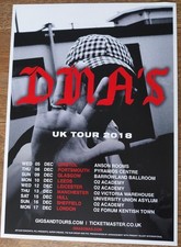 DMA's concert poster – 2018