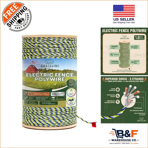 Electric fence polywire - electric,