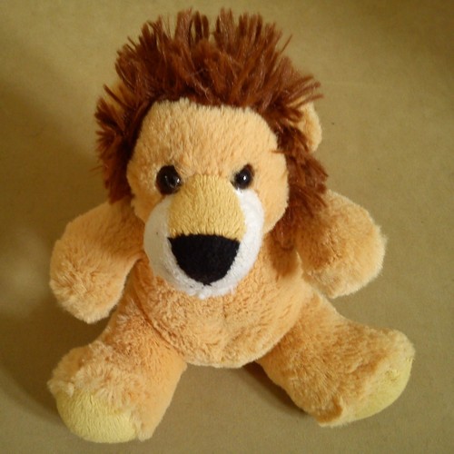 Lion cuddly soft toy plush - cuddly,