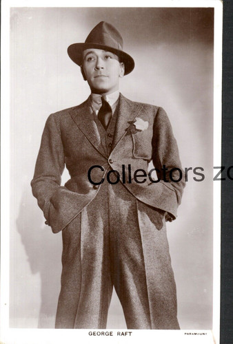 Film star postcard george raft - star,