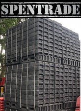HERAS HARRIS FENCING FEET RUBBER BLOCKS BRAND NEW PALLETS OF 53 @ £5.50 per unit