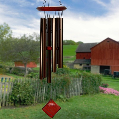 Woodstock wind chimes - wind, bronze