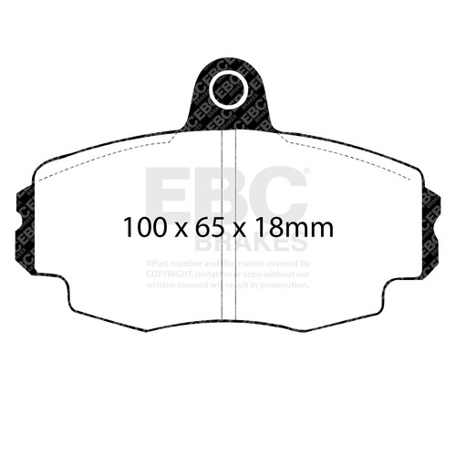 Ebc dp4426r brake - brake, disc