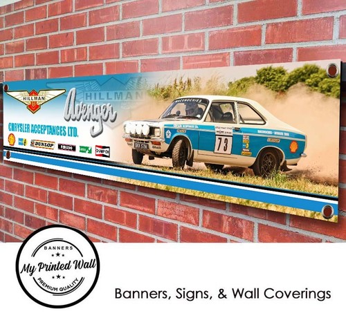 Hillman avenger rally car - hillman,