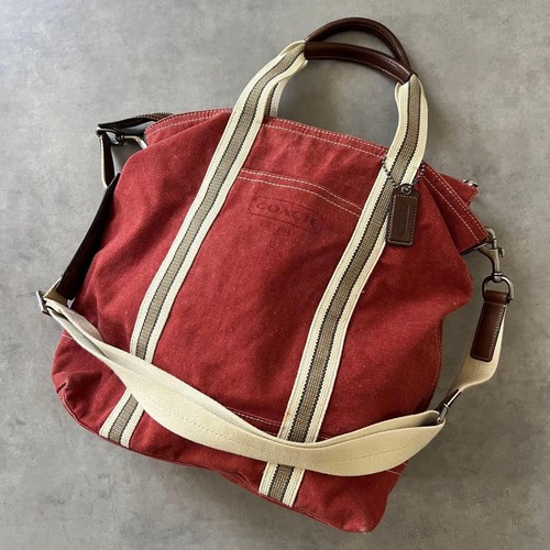 Rare coach 2way tote bag - rare,