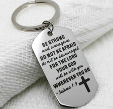 Bible Verse Key Chain
