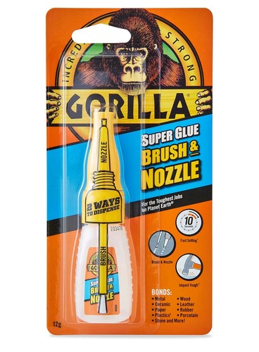 Gorilla super glue brush - gorilla,