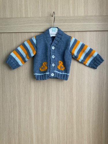 Boys denim blue cardigan - boys,