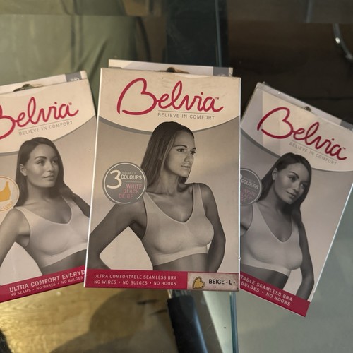 Belvia seamless comfort bras