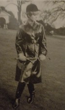 Black Rubber Mackintosh.SBR Rubber Riding Mackintosh Advert Circa 1967 Rainwear 