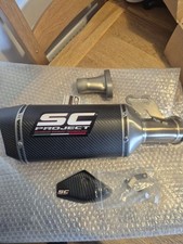 Ktm 1290 super duke r SC project slip on carbon mint not a mark on them.