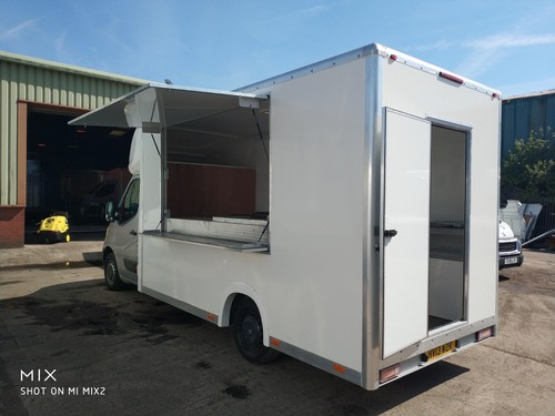 Catering van burger van food