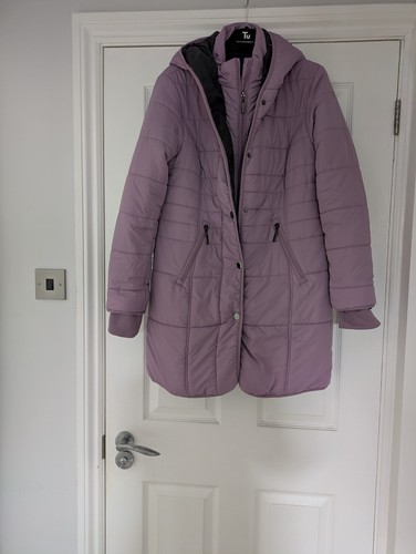 Cotton traders quilted lilac - cotton,