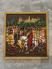 Vintage Marcus Designs D.H. Morton Renaissance Wall Plaque