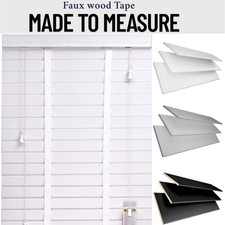 MADE TO MEASURE WHITE FAUX