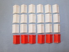 BAYKO,  6 RED & 18 WHITE