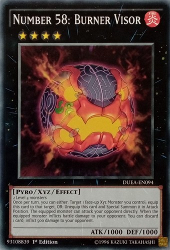 Duea en094 number burner - number, 58: