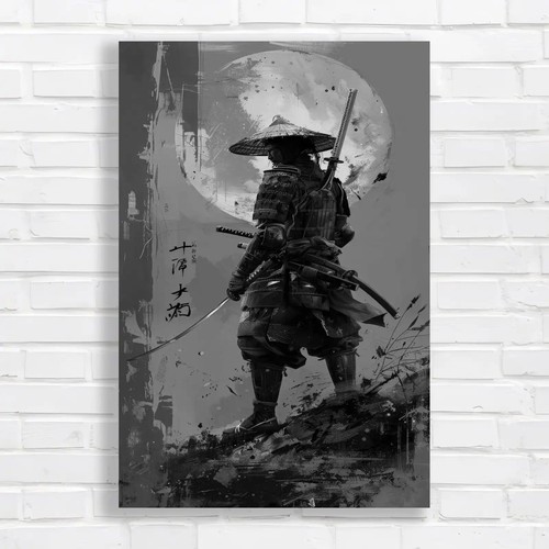 Samurai warrior vibrant - samurai,