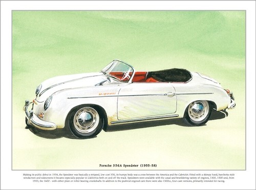 Porsche 356a speedster - porsche,