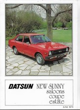 DATSUN SUNNY Saloon Coupe &
