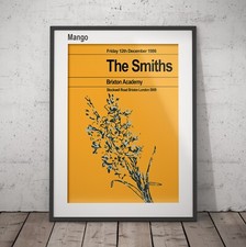 The Smiths 1986 Last Concert Poster MULTI-PRINT Three FRAMED Options EXCLUSIVE