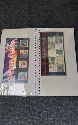 Stamp album with royal - with, mail