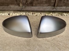 Genuine Audi TT 2015+ Aluminium Effect Matt Chrome Wing Mirror Caps Covers OEM