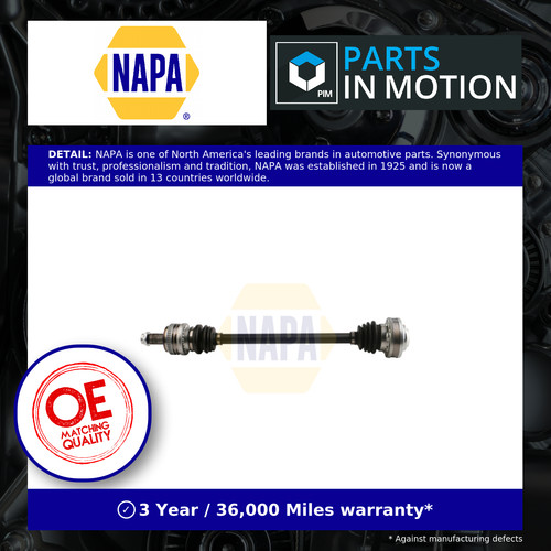 Drive shaft fits - bmw, 2.0d