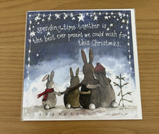 Spending Time Together Christmas Card By Alex Clark