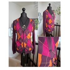 Pink LADIES CARDIGAN knit
