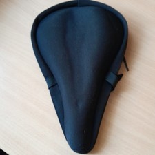  Bike gel padded seat cover, black - never used
