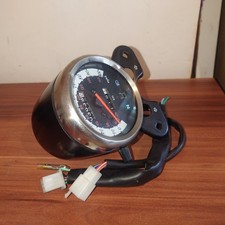 Mutt Motorcycles - Used Speedometer - Working -For Parts - Exactly As Pictured