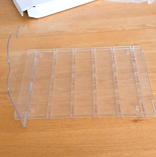 Clear acrylic literature - acrylic, a4