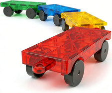 Magnetic Tiles Cars Building