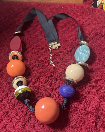 Multicolour chunky beaded - chunky,