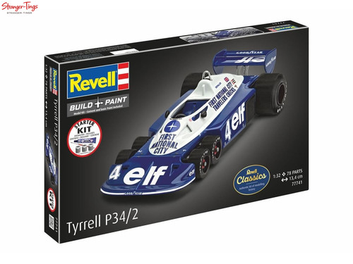 Revell tyrrell p34 wheeler - revell,