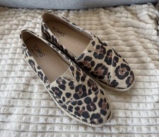 Toms Leopard Print Size 7