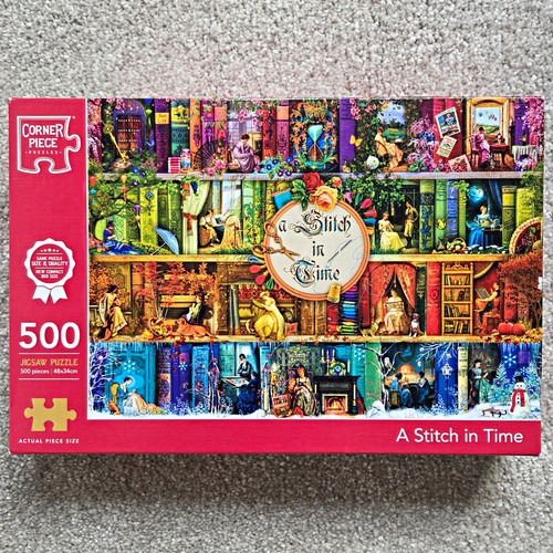 Corner piece puzzles - corner, stitch
