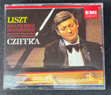 Liszt Hungarian Rhapsodies Cziffra EMI 2 CD box set